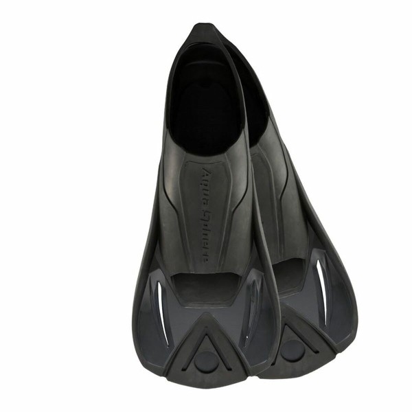 Snorkel Fins Aqua Sphere Microfin Black 44-45
