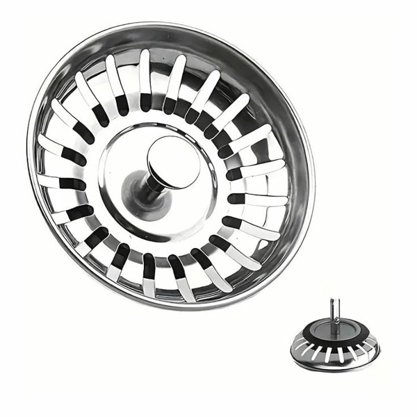 Фильтры для раковины Silex Нержавеющая сталь Ø 8 cm Серебристый