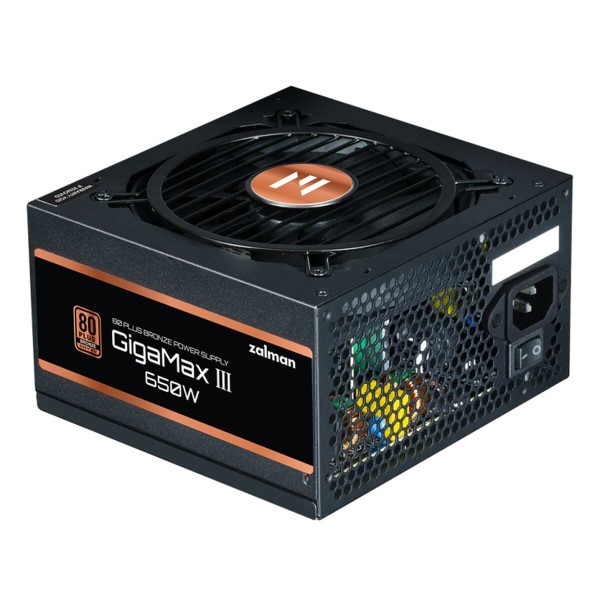 Strāvas padeve Zalman GigaMax III ATX 650 W 110 W 80 Plus Bronze