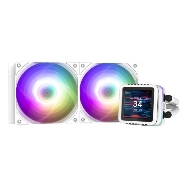 Kastventilaator Zalman ALPHA2 DS A24 WHITE Ø 12 cm (1 Ühikut)