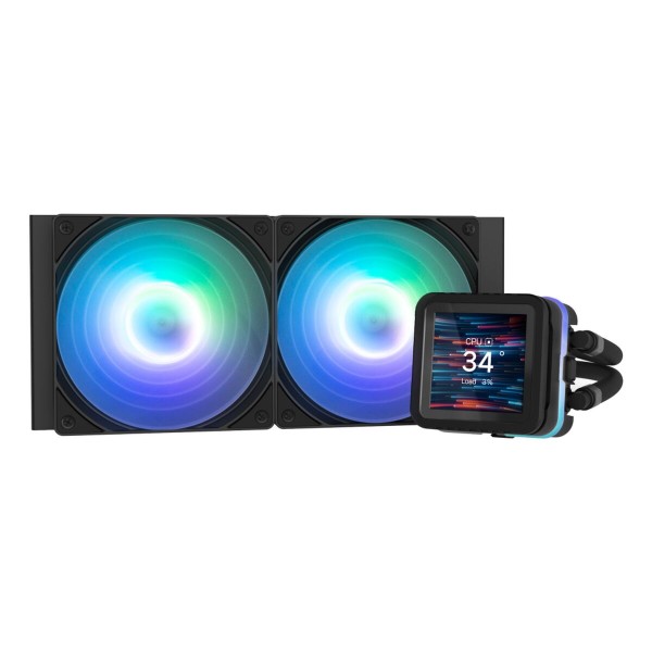 Kvadratinis ventiliatorius Zalman ALPHA2 DS A24 Ø 12 cm (1 vnt.)