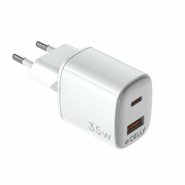 Сетевое зарядное устройство Celly UPTC1USB1USBC35
