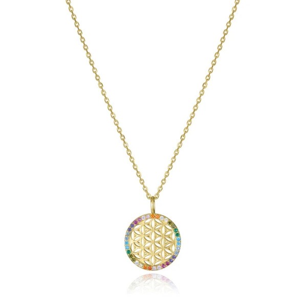 Ladies' Necklace Viceroy 15123C100-39 Golden