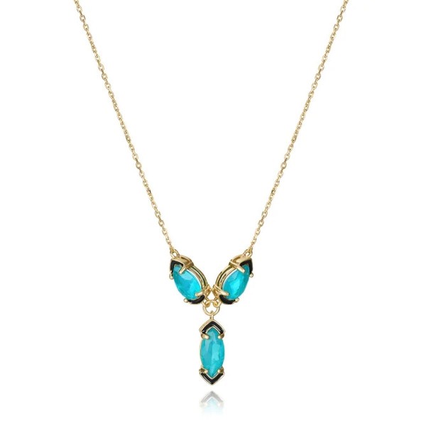 Ladies' Necklace Viceroy 2304C100-52 Golden Blue