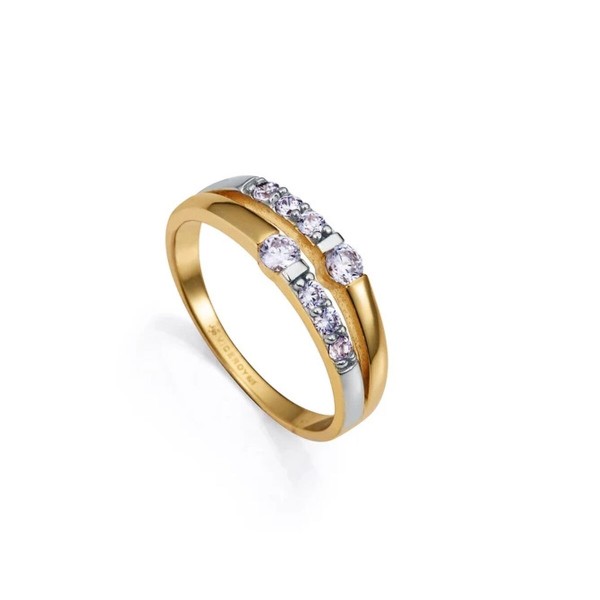 Ladies' Ring Viceroy 9136A014-30 Golden 14