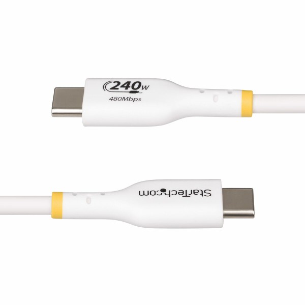 USB Cable Startech USB2EPR1MW White 1 m