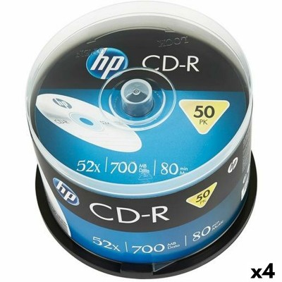 CD-R HP 700 MB 52x (4 штук)