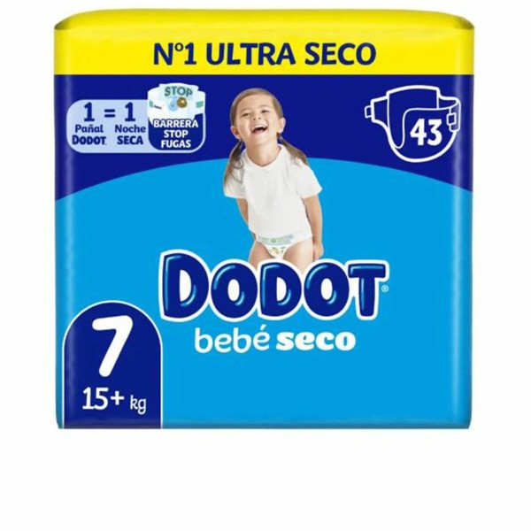 Одноразовые подгузники Dodot Etapas 7 (43 штук)