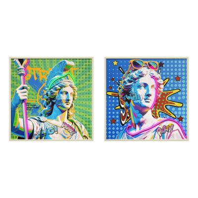 Paveikslas su LED Home...