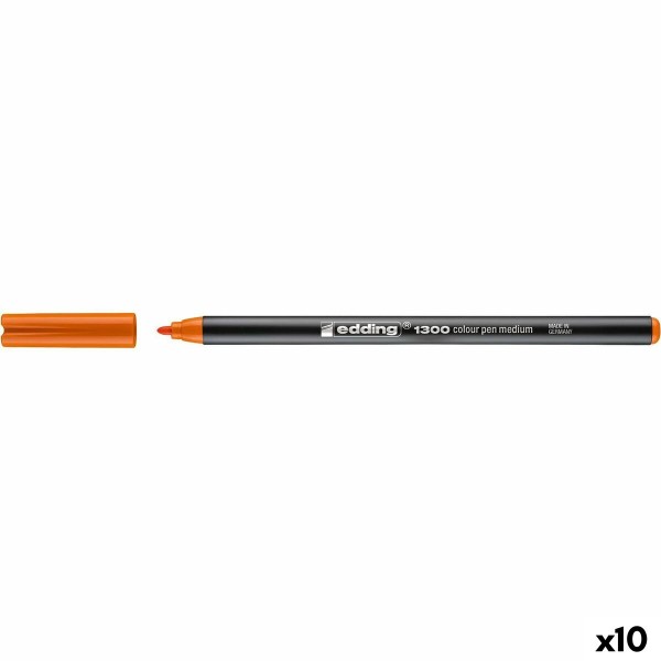 Marker pen/felt-tip pen Edding Orange (10 Units)