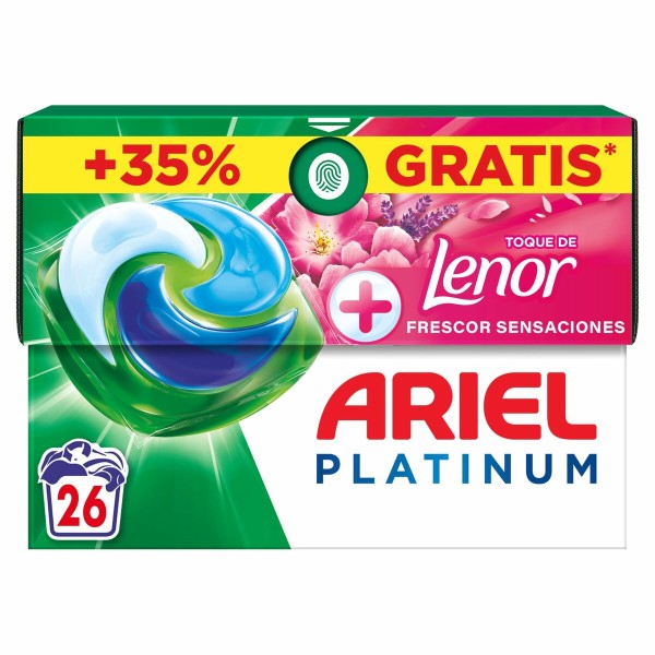 Моющее средство Ariel PLATINUM 26 капсулы
