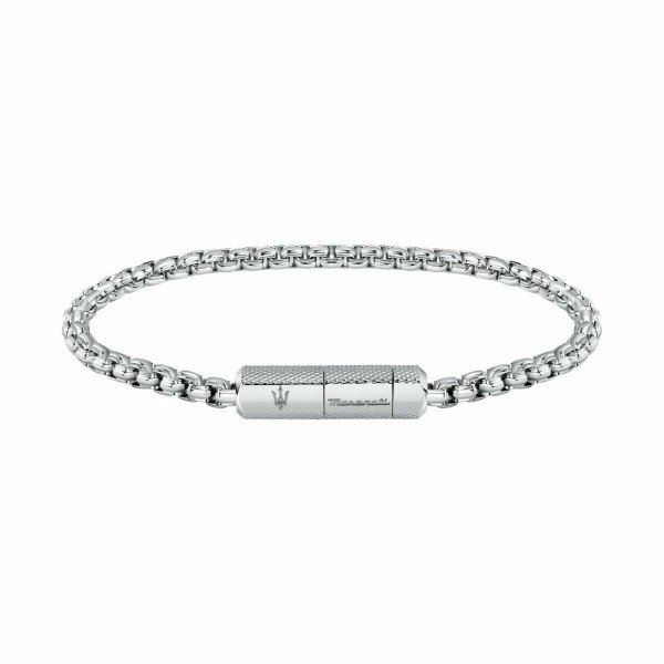 Men's Bracelet Maserati Stainless steel 22 cm