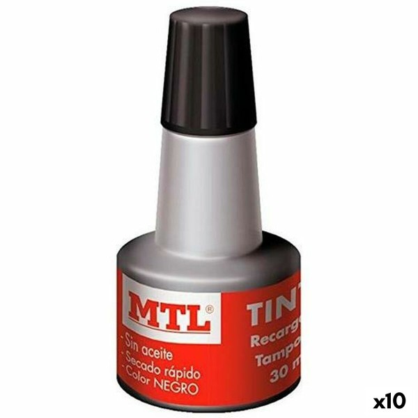 Täyttömuste MTL Musta 30 ml (10 osaa)