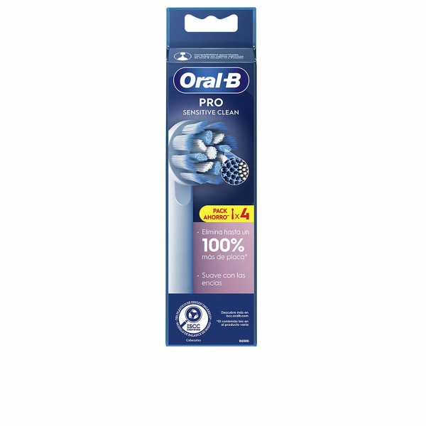 Pakeičiama galvutė Oral-B SENSITIVE CLEAN 4 vnt.
