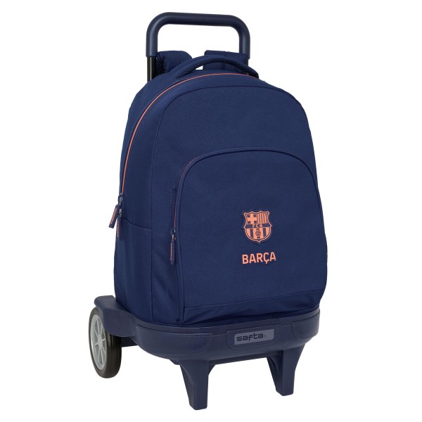 School Bag F.C. Barcelona Navy Blue 33 x 45 x 22 cm