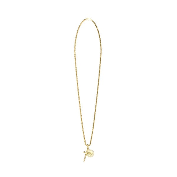 Men's Necklace Guess JUMN05075JWYGT-U Golden