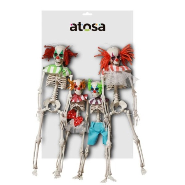 Декор на Хэллоуин Скелет 45 x 28 cm