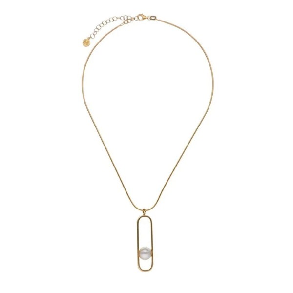 Ladies' Pendant Majorica 17179.01.2.N37.000.1 Golden