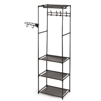 Wardrobe Kipit Black Metal...