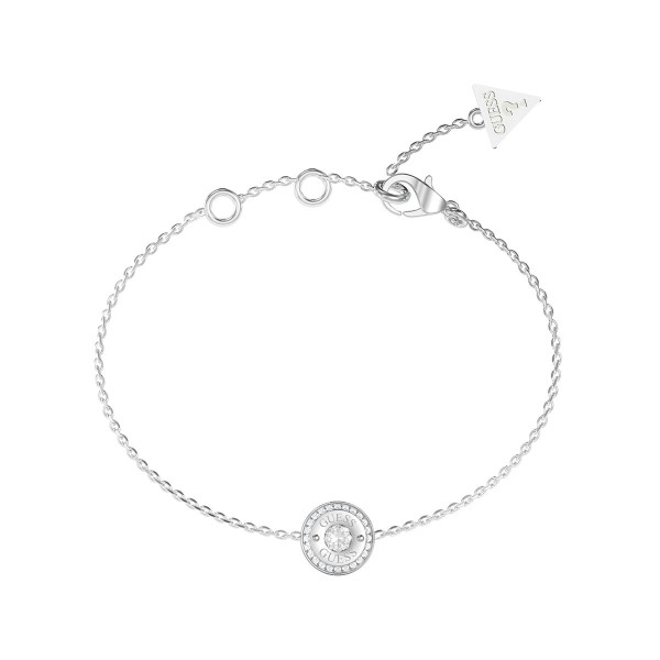 Naiste Käevõru Guess JUBB05555JWRHS Hõbedane