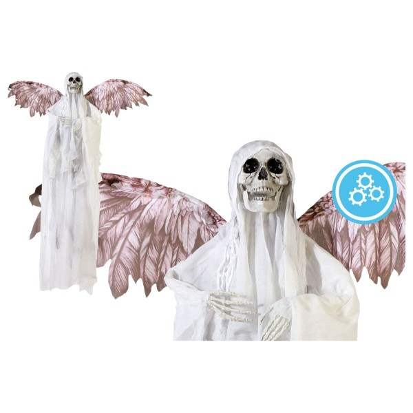 Halloween Decorations Skeleton 183 x 120 x 17 cm White