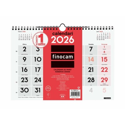 Wall calendar Finocam A4...