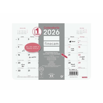 Wall calendar Finocam...