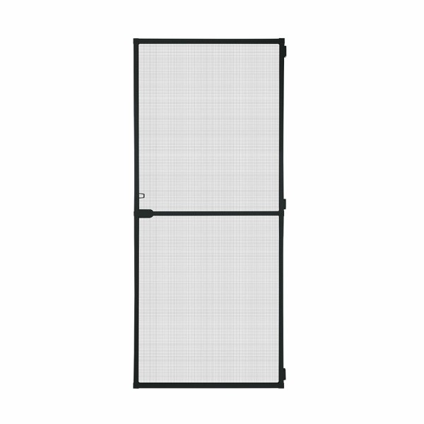 Москитная Сетка Schellenberg Дверцы С рамкой Стекловолокно Чёрный Алюминий (100 x 210 cm)