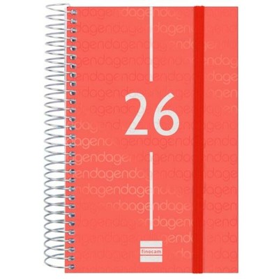 Diary Finocam YEAR Red 11,7...