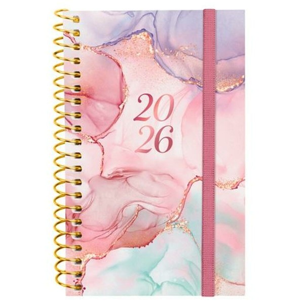Diary Finocam DESIGN COLLECTION Goldy Mini 7,9 x 12,7 cm 2026