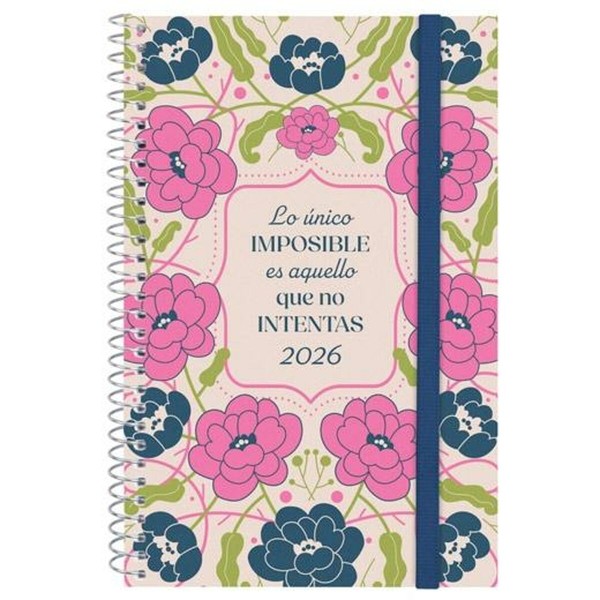 Diary Finocam DESIGN COLLECTION Imposible 11,7 x 18,1 cm 2026