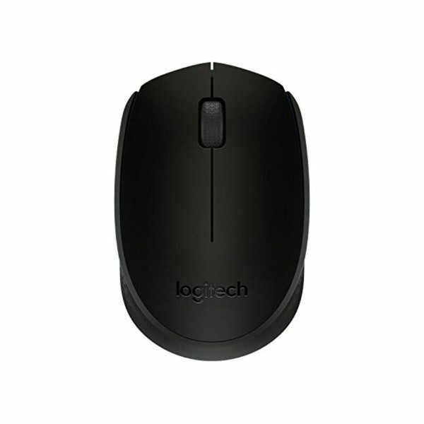 Optiskā Bezvadu Pele Logitech B170 1000 dpi Melns