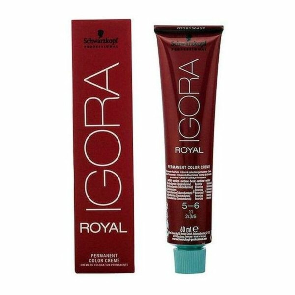 Noturīga Krāsa Schwarzkopf Igora Royal Nº 5-6 60 ml