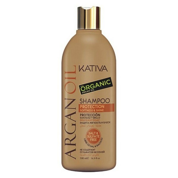 Kosteuttava shampoo Argan Oil Kativa (500 ml) (500 ml)