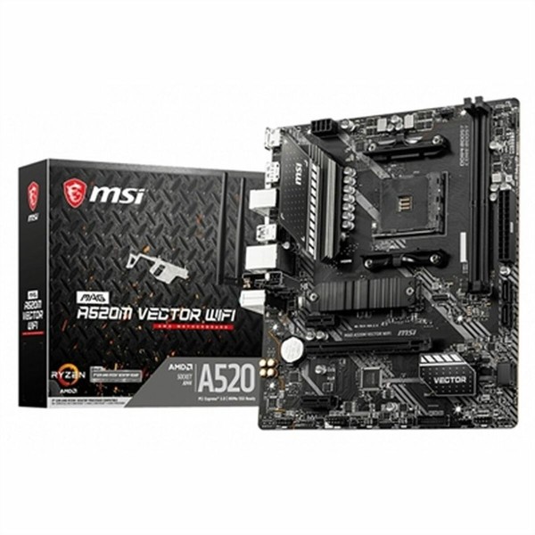 Mātesplate MSI MAG A520M VECTOR WIFI mATX AMD AM4