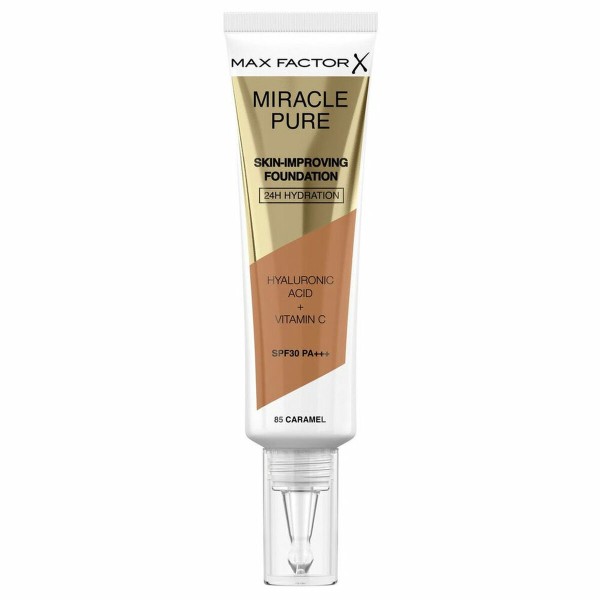Жидкая основа для макияжа Max Factor Miracle Pure SPF 30 85-Caramel (30 ml)