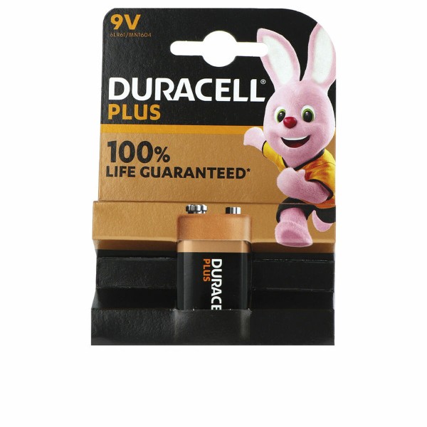 Leelispatarei DURACELL Plus Power 9 V 6LR61 MN1604