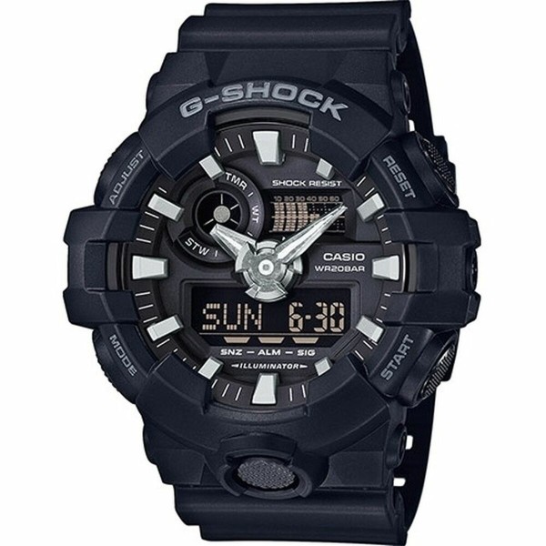 Laikrodis vyrams Casio G-Shock GA-700-1BER Juoda (Ø 49 mm) (Ø 53 mm)