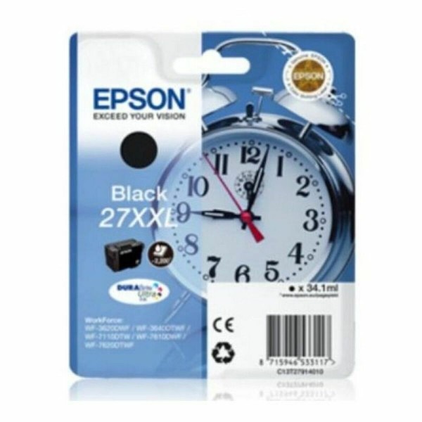 Картридж с оригинальными чернилами Epson C13T27914012 Чёрный