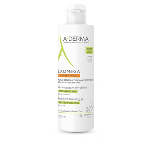 Rentouttava vartaloemulsio A-Derma Exomega Control 500 ml