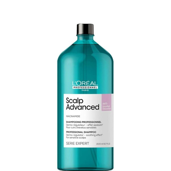 Дермозащитный шампунь L'Oreal Professionnel Paris Scalp Advanced 1,5 L Чувствительная кожа головы