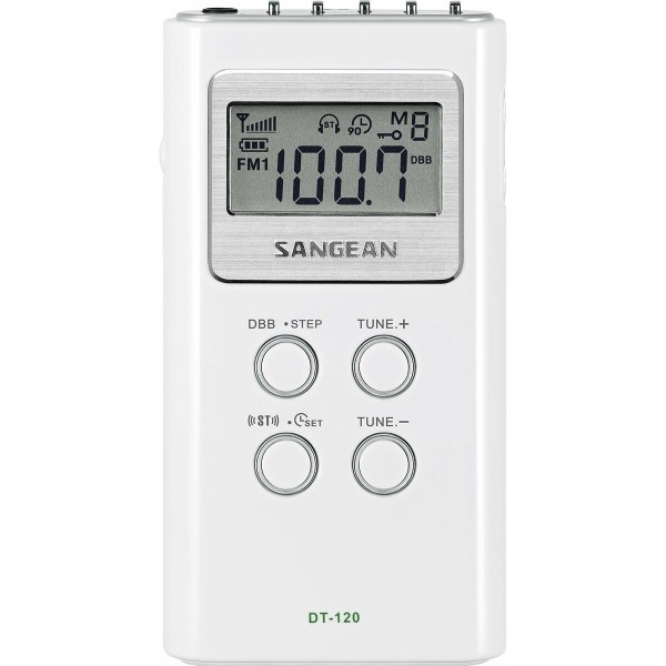 Raadio Sangean DT120W Valge