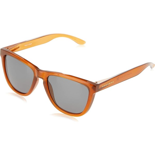 Unisex Saulesbrilles Hawkers One Raw Polarizēts Ø 55,7 mm Rozā Caurspīdīgs