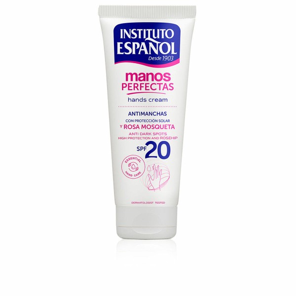 Roku krēms Instituto Español Manos Perfectas 75 ml Spf 20 Mežrozītes