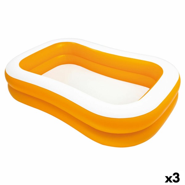 Pripučiamas baseinas Intex Mandarin Oranžinė 600 L 229 x 48 x 152 cm (3 vnt.)