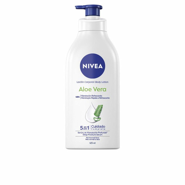 Vartaloemulsio Nivea 625 ml Aloe vera