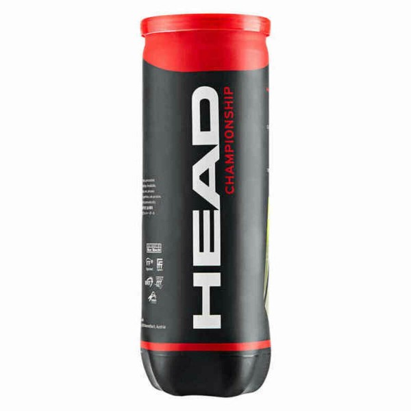 Teniso kamuoliai Head Championship Geltona (3 pcs)