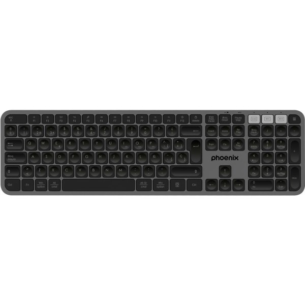 Bluetooth-клавиатура Phoenix K300 Серый Испанская Qwerty