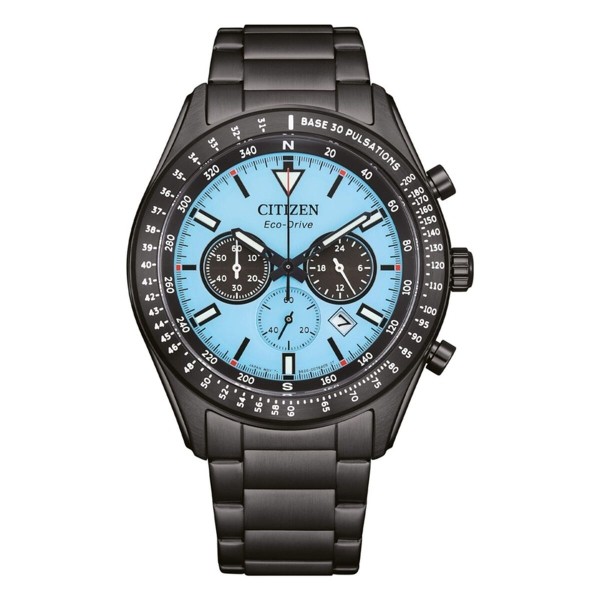 Meeste Kell Citizen RESCUE CHRONO ECO-DRIVE Must (Ø 43 mm)