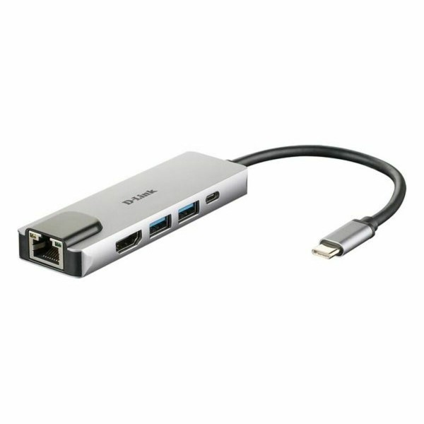 USB Hub D-Link DUB-M520 Grey